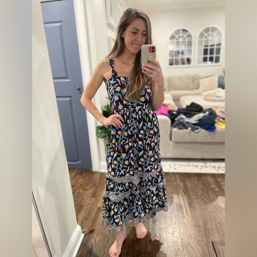 Summer maxi dress; XS